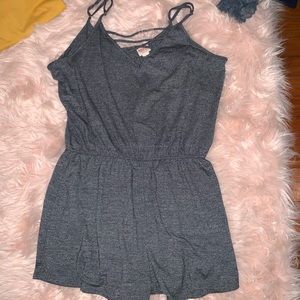 Gray Romper